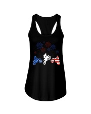 American independence day Ladies Flowy Tank tile