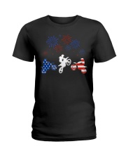 American independence day Ladies T-Shirt tile