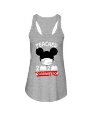 Teacher 2020 quaranteach Ladies Flowy Tank tile