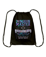 Dungeon master the weaver of lore Drawstring Bag tile