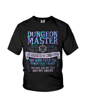 Dungeon master the weaver of lore Youth T-Shirt tile
