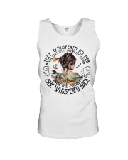 They whispered to her Unisex Tank tile