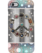 Peace Gemstone pattern print Phone Case i-phone-8-case