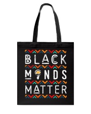 Black minds matter Tote Bag tile