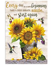 Every day is a new beginning 11x17 Poster front