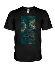 Live by the sun V-Neck T-Shirt tile