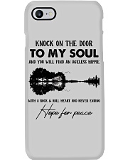 Knock on the door Phone Case tile