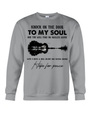 Knock on the door Crewneck Sweatshirt tile