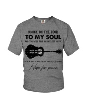 Knock on the door Youth T-Shirt tile