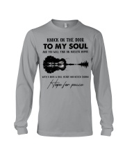 Knock on the door Long Sleeve Tee tile