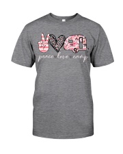 Peace love camp Classic T-Shirt front