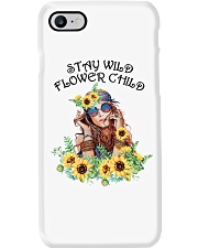 Stay Wild Flower Child Phone Case tile