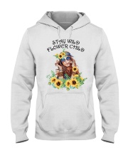 Stay Wild Flower Child Hooded Sweatshirt tile