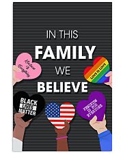 In this family we believe 11x17 Poster front