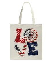 Love Independence day Tote Bag tile