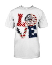 Love Independence day Classic T-Shirt tile