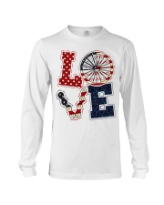 Love Independence day Long Sleeve Tee tile
