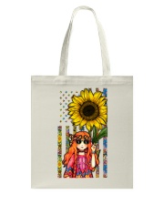 Happy little hippie Independence day Tote Bag tile