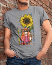 Happy little hippie Independence day Classic T-Shirt apparel-classic-tshirt-lifestyle-26