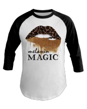 Melanin magic Baseball Tee tile