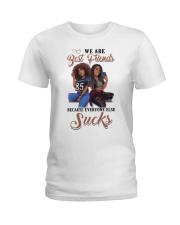 We are best friends Ladies T-Shirt tile