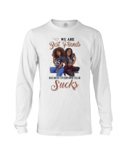 We are best friends Long Sleeve Tee tile