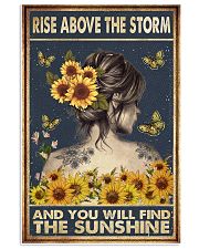 Rise above the storm 11x17 Poster front