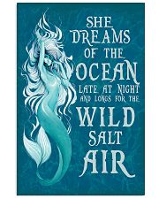 She dreams of the ocean late at night 11x17 Poster front