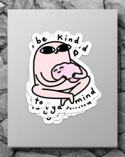 Be kind to ya mind Sticker - 4 pack (Vertical) aos-sticker-4-pack-vertical-lifestyle-front-09