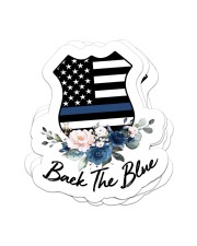 Black the blue Sticker - 4 pack (Vertical) front