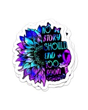 Psychedelic sticker Sticker - 4 pack (Vertical) front