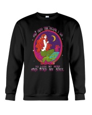 And into the ocean I go Crewneck Sweatshirt front