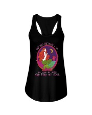And into the ocean I go Ladies Flowy Tank tile
