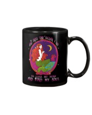 And into the ocean I go Mug tile