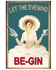 Let the evening begin 11x17 Poster front