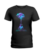 Lose your mind find your soul Ladies T-Shirt tile