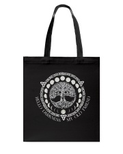 Hello darkness Tote Bag tile