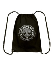 Hello darkness Drawstring Bag tile