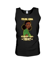Feeling kind of IDGAF Unisex Tank tile