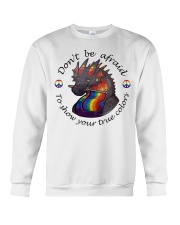 Don't be afraid Crewneck Sweatshirt front