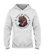 Don't be afraid Hooded Sweatshirt tile