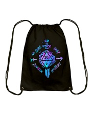 No gods only dungeons masters Drawstring Bag tile