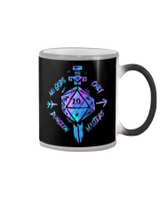 No gods only dungeons masters Color Changing Mug tile