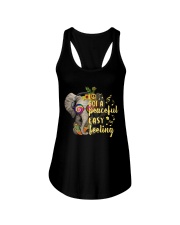 I got a peaceful easy feeling Ladies Flowy Tank tile