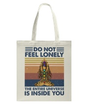Do not feel lonely Tote Bag tile