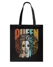 Black queen Tote Bag tile