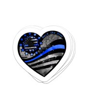 Back the blue Sticker - 4 pack (Vertical) front