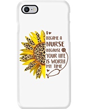I becamer a nurse Phone Case tile