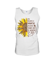 I becamer a nurse Unisex Tank tile