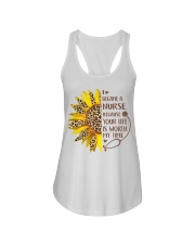 I becamer a nurse Ladies Flowy Tank tile